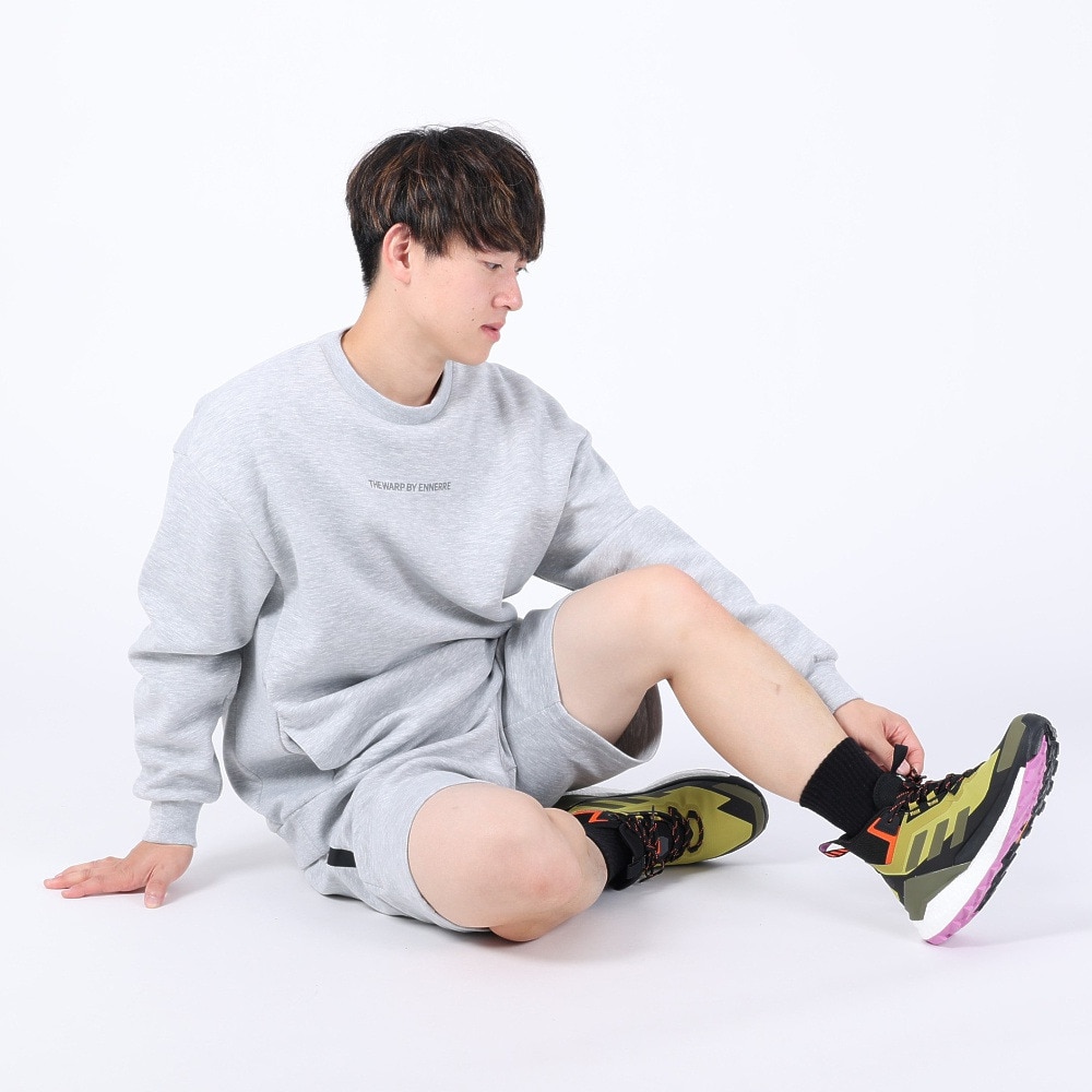 ザ・ワープ・バイ・エネーレ（The Warp By Ennerre）（メンズ）SPACER KNIT クルーネックトレーナー WB3PJE05 GRY