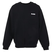 エクストララージ(メンズ)スウェット メンズ スタンダード ロゴ クルーネック 101233012006-BLACK