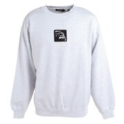 エクストララージ(メンズ)スウェットシャツ メンズ SQUARE ロゴ クルーネック  101233012010-ASH