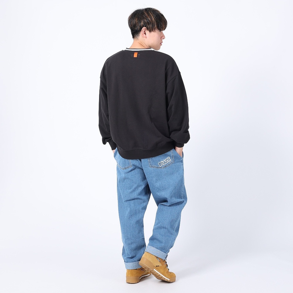 ヤックパック（YAK PAK）（メンズ）トレーナー メンズ ユニホーム Vネックプルオーバー 3710001-01 BLK