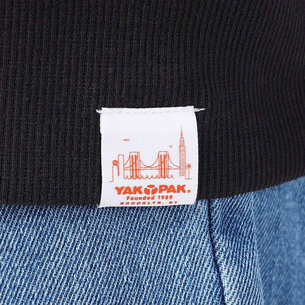 ヤックパック（YAK PAK）（メンズ）トレーナー メンズ ユニホーム Vネックプルオーバー 3710001-01 BLK