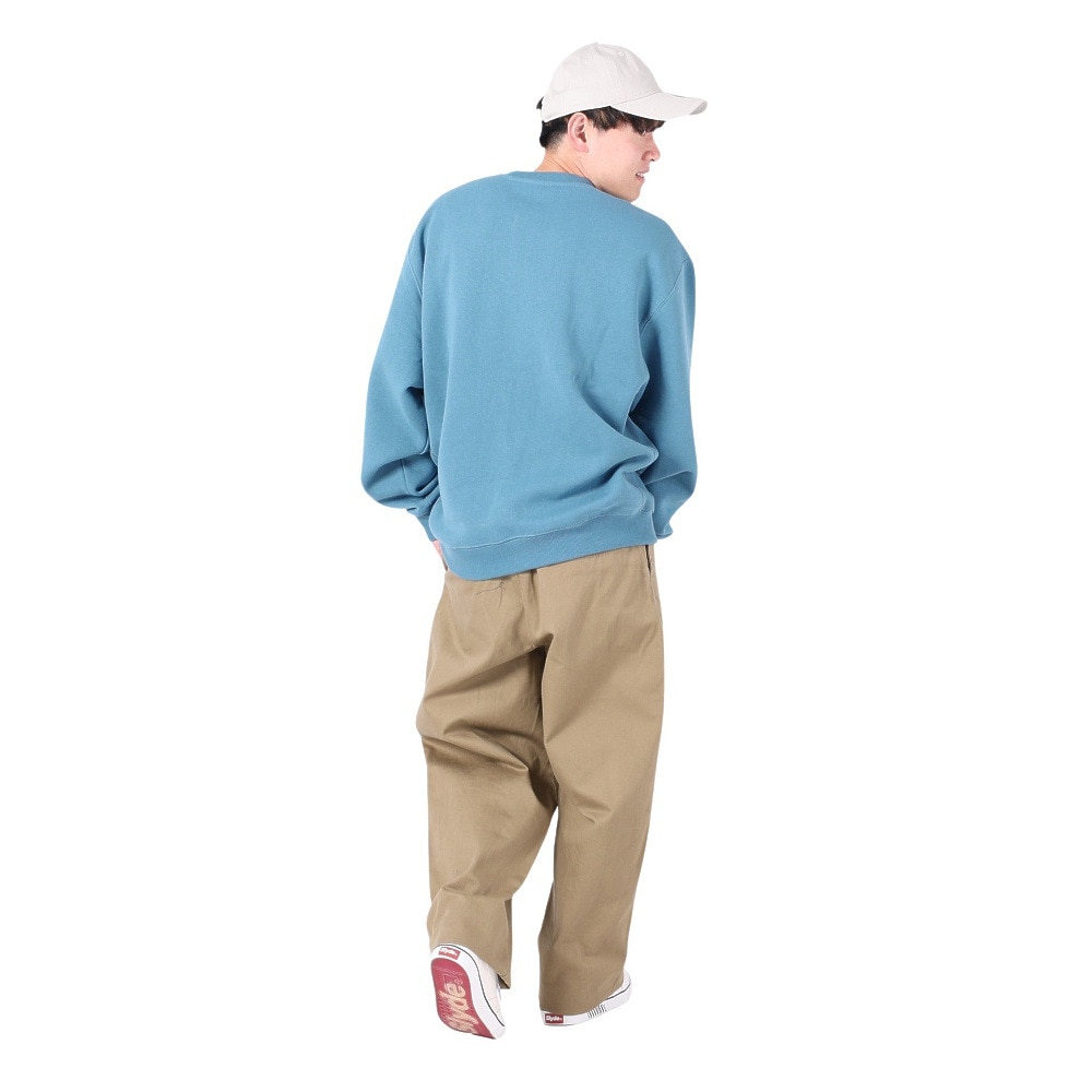 リーフ（REEF）（メンズ）ロゴ クルーネック スウエット RFPKM2302-B.GRY