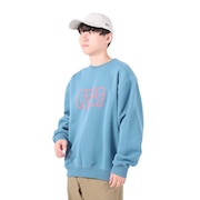 (メンズ)ロゴ クルーネック スウエット RFPKM2302-B.GRY