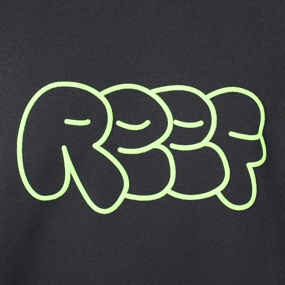 リーフ（REEF）（メンズ）ロゴ クルーネック スウエット RFPKM2302-BLK