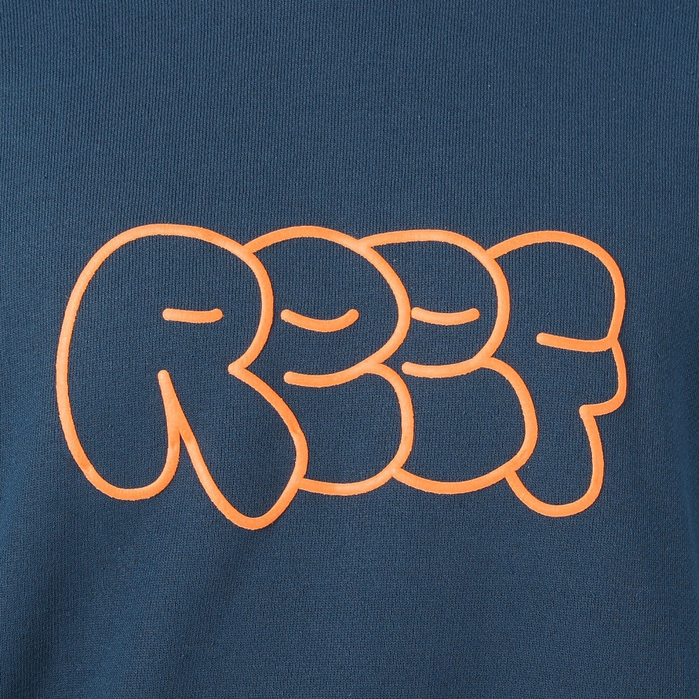 リーフ（REEF）（メンズ）ロゴ クルーネック スウエット RFPKM2302-NAV