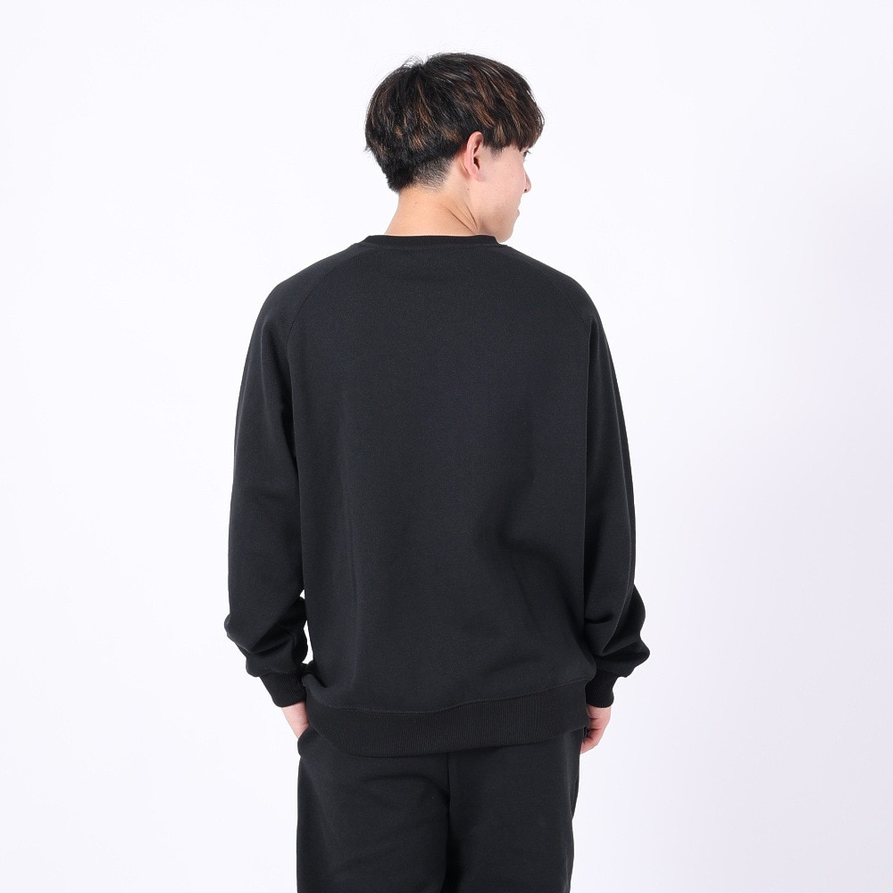 リーフ（REEF）（メンズ）ロゴ クルーネック スウエット RFSWM2301-BLK