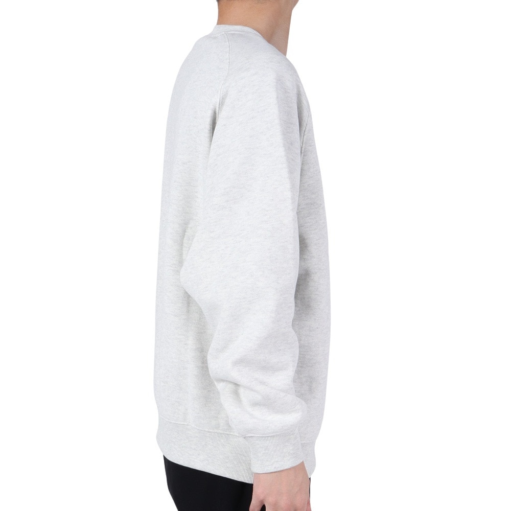 リーフ（REEF）（メンズ）ロゴ クルーネックスウェット RFSWM2301-H.GRY
