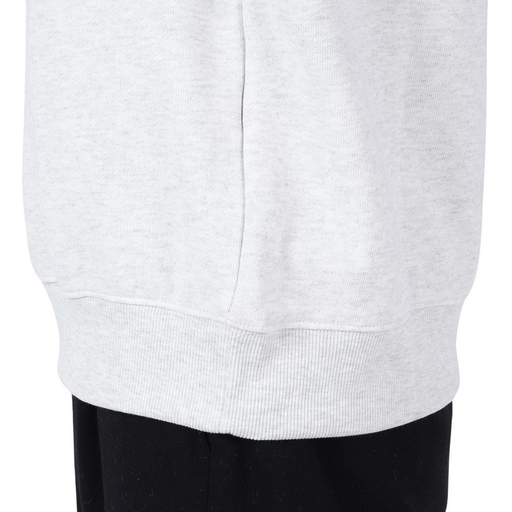 リーフ（REEF）（メンズ）ロゴ クルーネックスウェット RFSWM2301-H.GRY