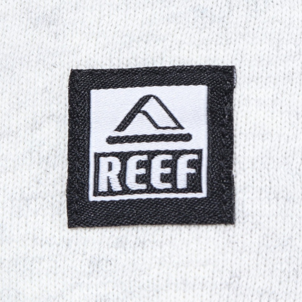 リーフ（REEF）（メンズ）ロゴ クルーネックスウェット RFSWM2301-H.GRY