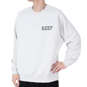 (メンズ)ロゴ クルーネックスウェット RFSWM2301-H.GRY
