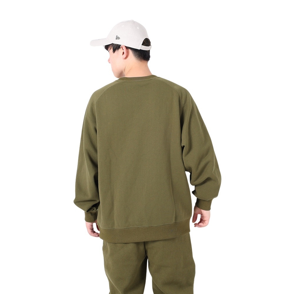 リーフ（REEF）（メンズ）ロゴ クルーネック スウエット RFSWM2301-OLV