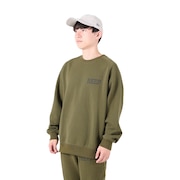 (メンズ)ロゴ クルーネック スウエット RFSWM2301-OLV