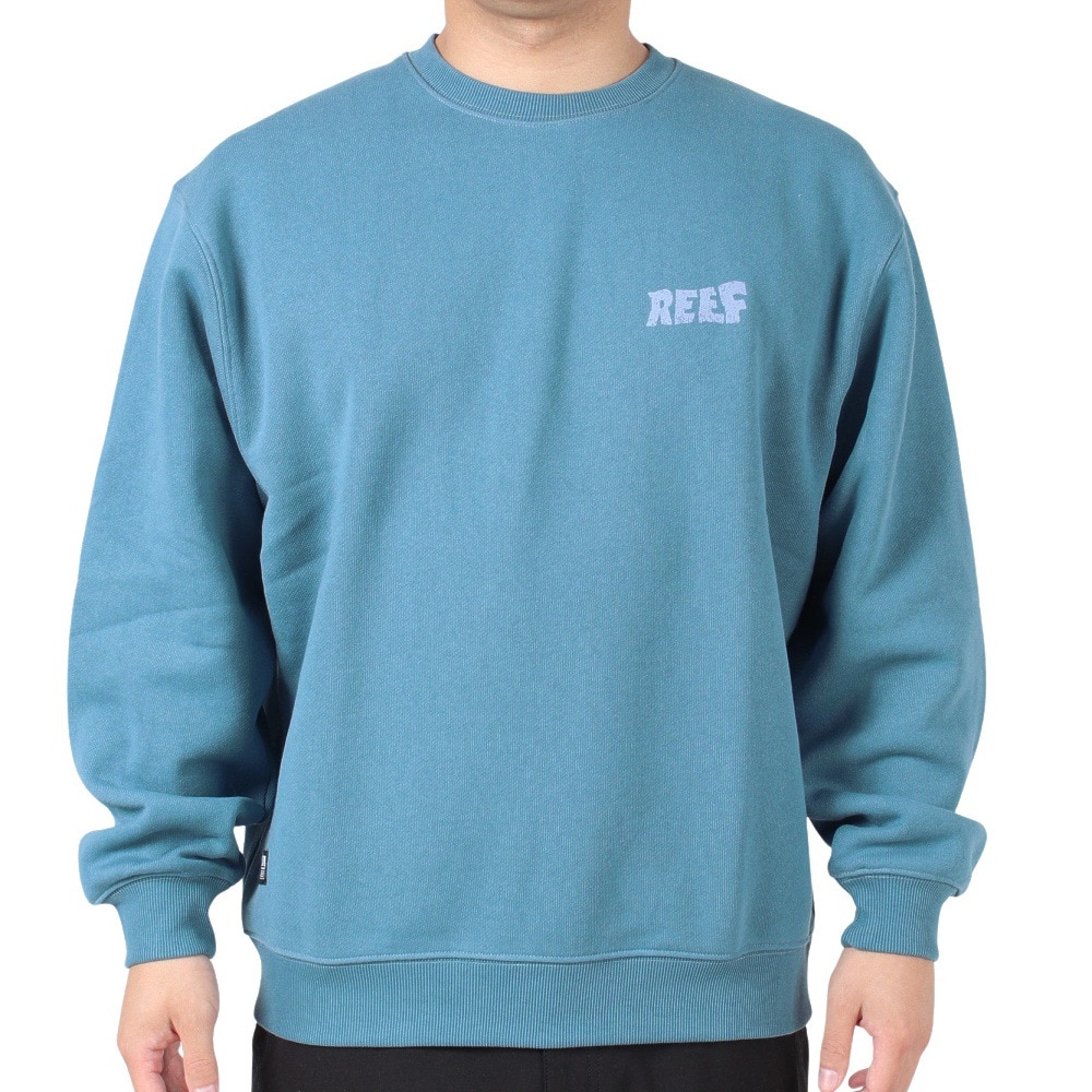リーフ（REEF）（メンズ）サーフクラブ クルーネックスウェット RFSWM2305-B.GRY