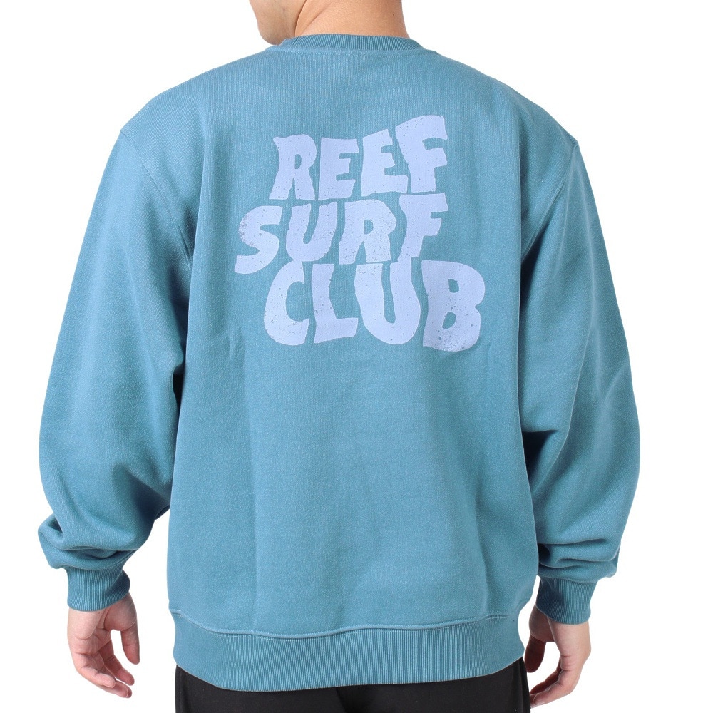 リーフ（REEF）（メンズ）サーフクラブ クルーネックスウェット RFSWM2305-B.GRY