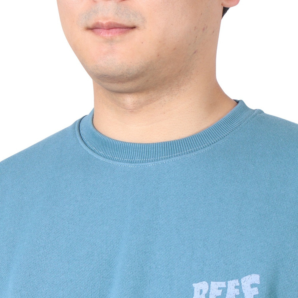 リーフ（REEF）（メンズ）サーフクラブ クルーネックスウェット RFSWM2305-B.GRY