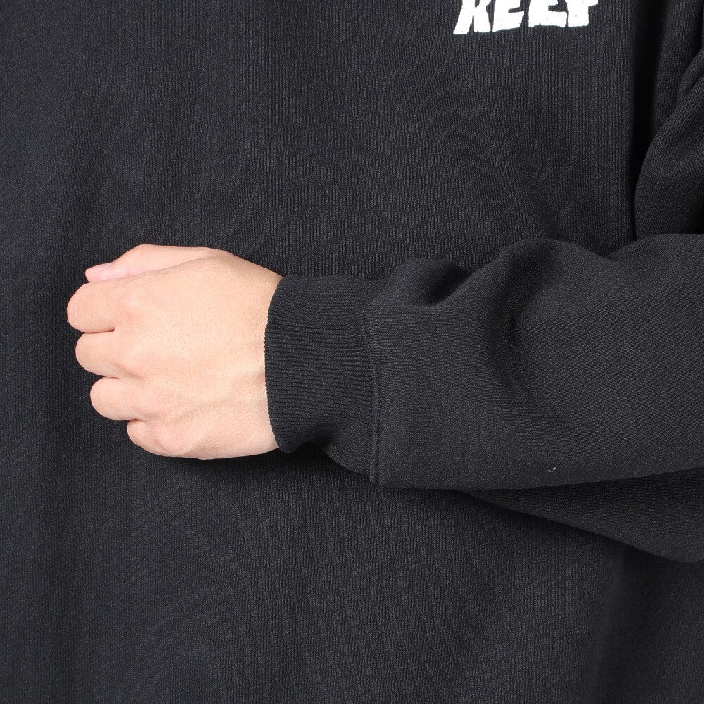 リーフ（REEF）（メンズ）サーフクラブ クルーネックスウェット RFSWM2305-BLK