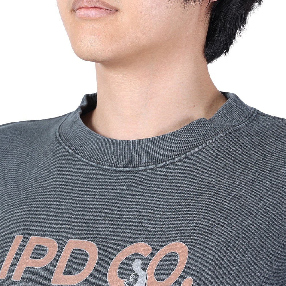 IPD（IPD）（メンズ）BETTER LATE CREW トレーナー IPDSWBN-609-C.GRY