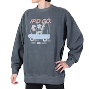 (メンズ)BETTER LATE CREW トレーナー IPDSWBN-609-C.GRY