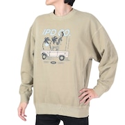 (メンズ)BETTER LATE CREW トレーナー IPDSWBN-609-KHK
