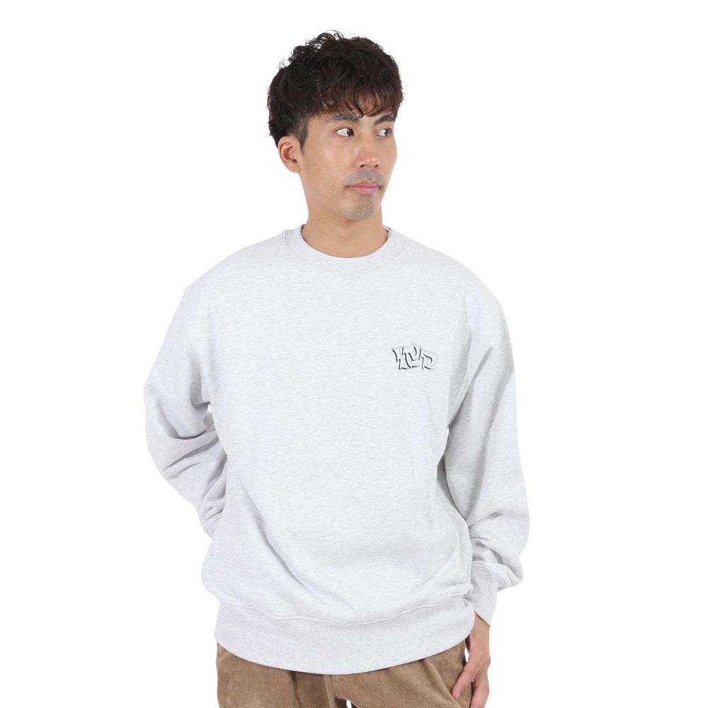 IPD（IPD）（メンズ）FLARE CREW スウェット IPDSWFL-606-A.GRY