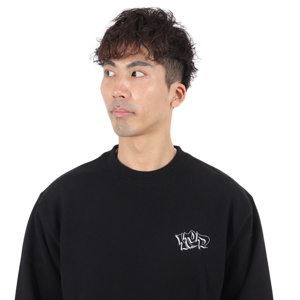 IPD（IPD）（メンズ）FLARE CREW スウェット IPDSWFL-606-BLK