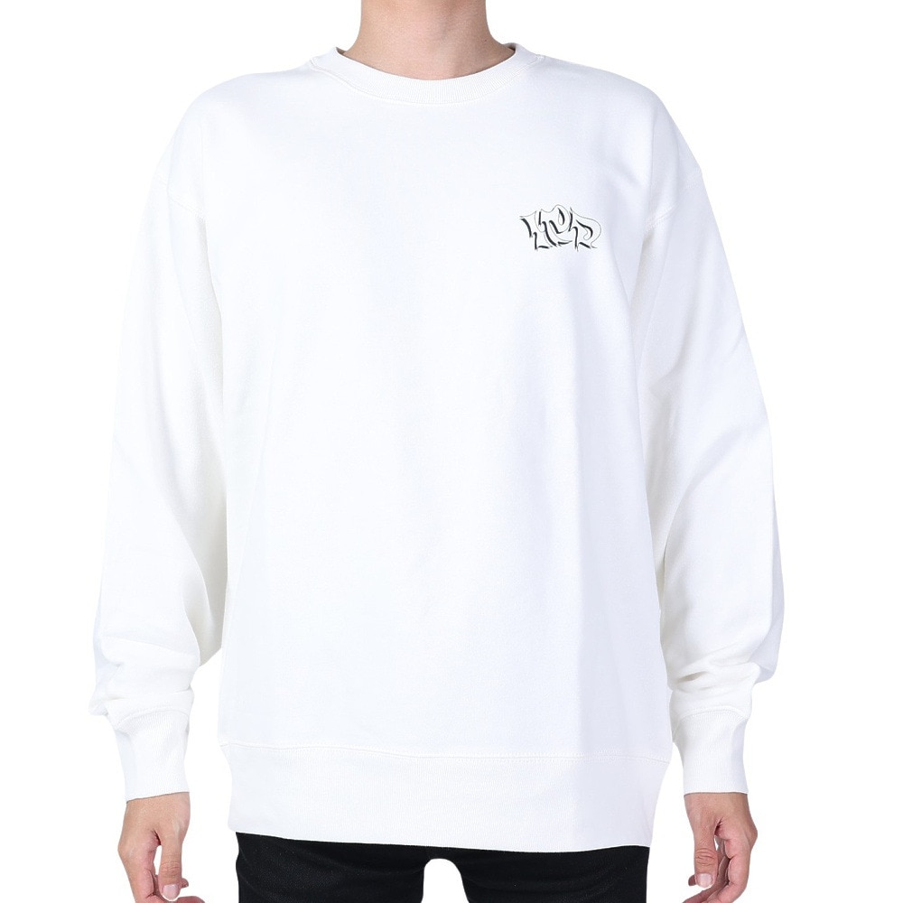 IPD（IPD）（メンズ）FLARE CREW スウェット IPDSWFL-606-WHT