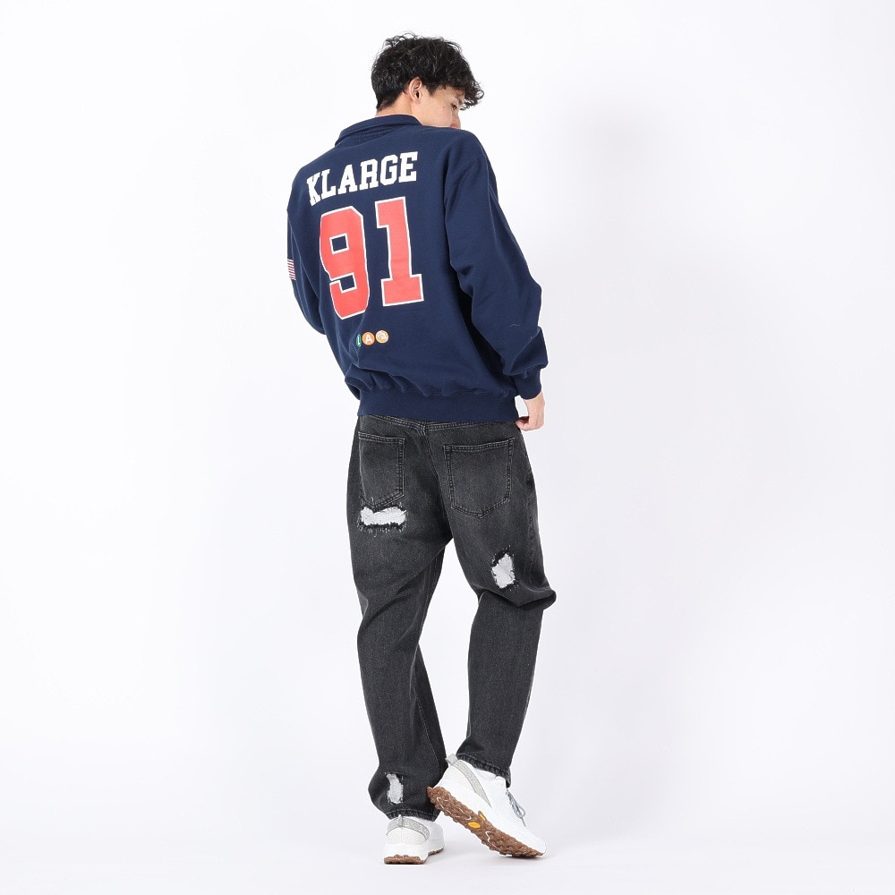 エクストララージ（XLARGE）（メンズ）HOCKEY ハーフジップスウェット 