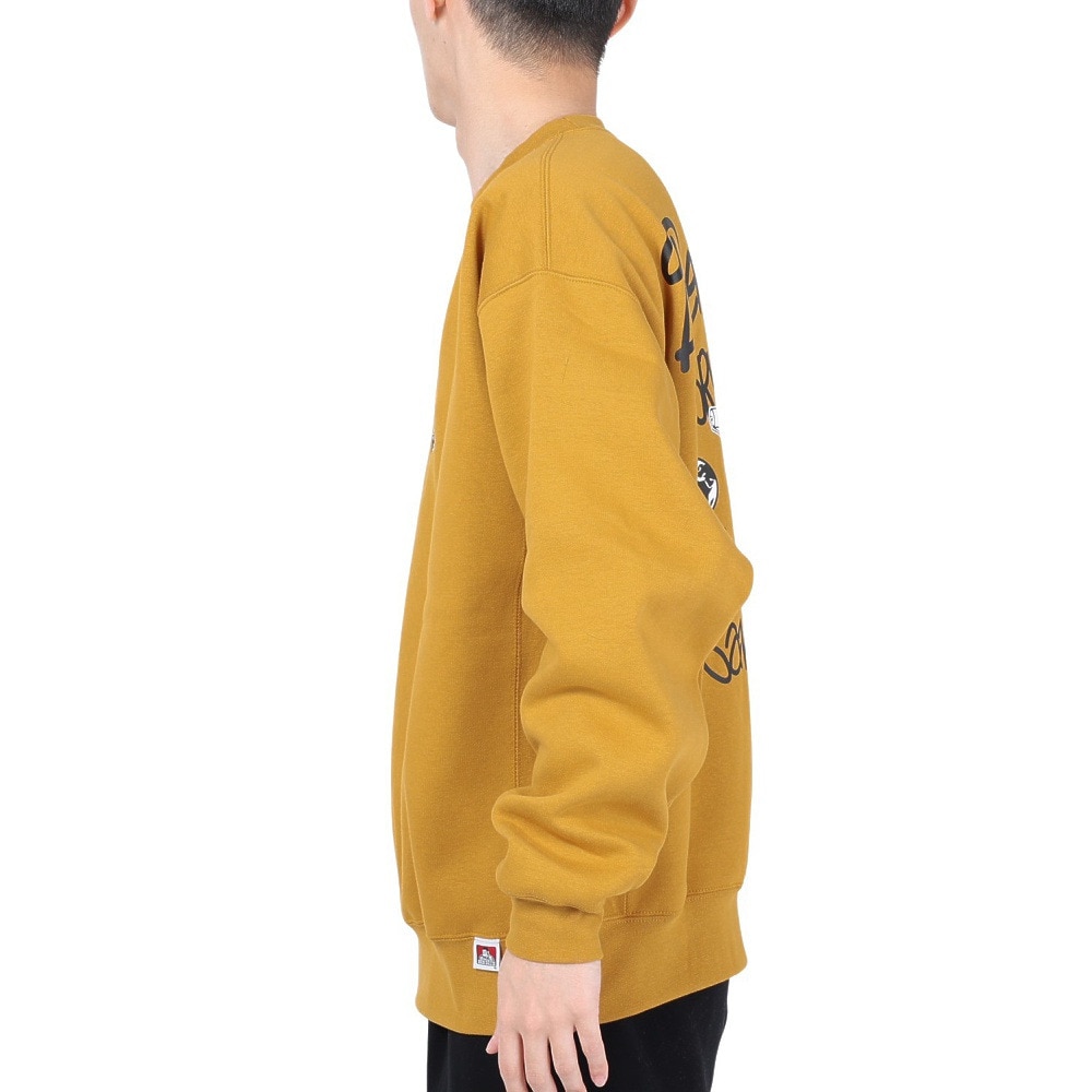 ベンデイビス（BEN DAVIS）（メンズ）タギングロゴ クルーネック スウェット 24380005-41MST