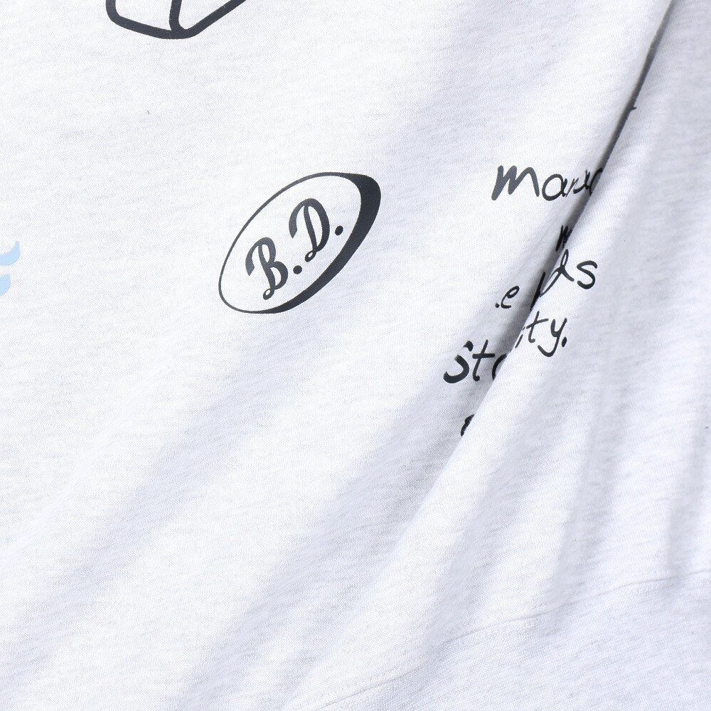 ベンデイビス（BEN DAVIS）（メンズ）SCRIBBLED クルーネック スウェット 24380006-06OAT