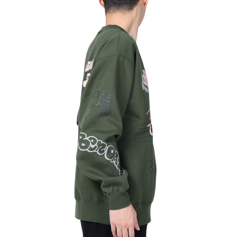 ベンデイビス（BEN DAVIS）（メンズ）SCRIBBLED クルーネック スウェット 24380006-59YGR