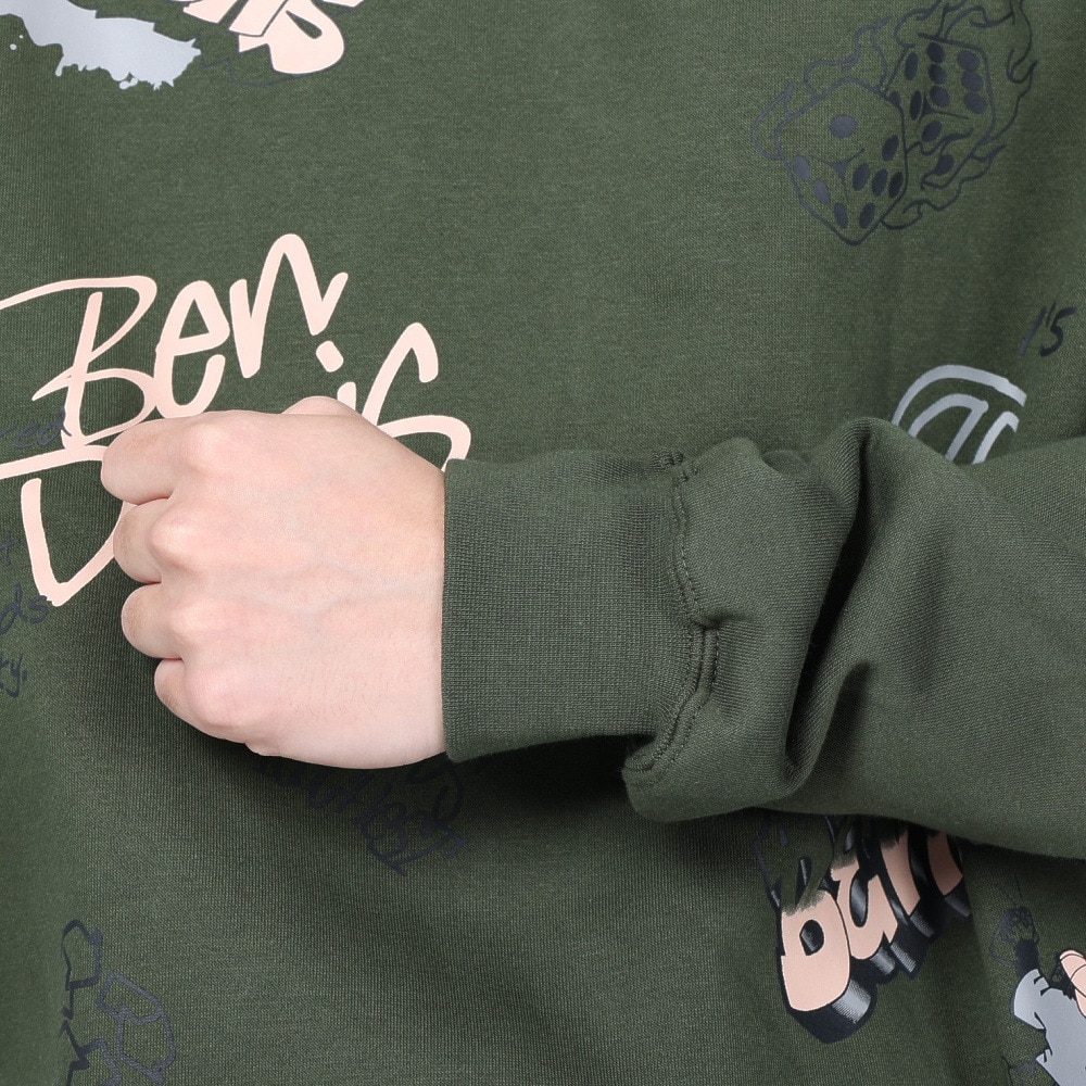 ベンデイビス（BEN DAVIS）（メンズ）SCRIBBLED クルーネック スウェット 24380006-59YGR