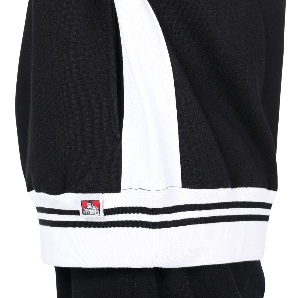 ベンデイビス（BEN DAVIS）（メンズ）プラクティス クルーネック スウェット 24380009-01BLK