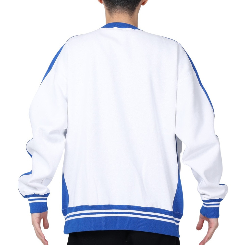 ベンデイビス（BEN DAVIS）（メンズ）プラクティス クルーネック スウェット 24380009-07WHT