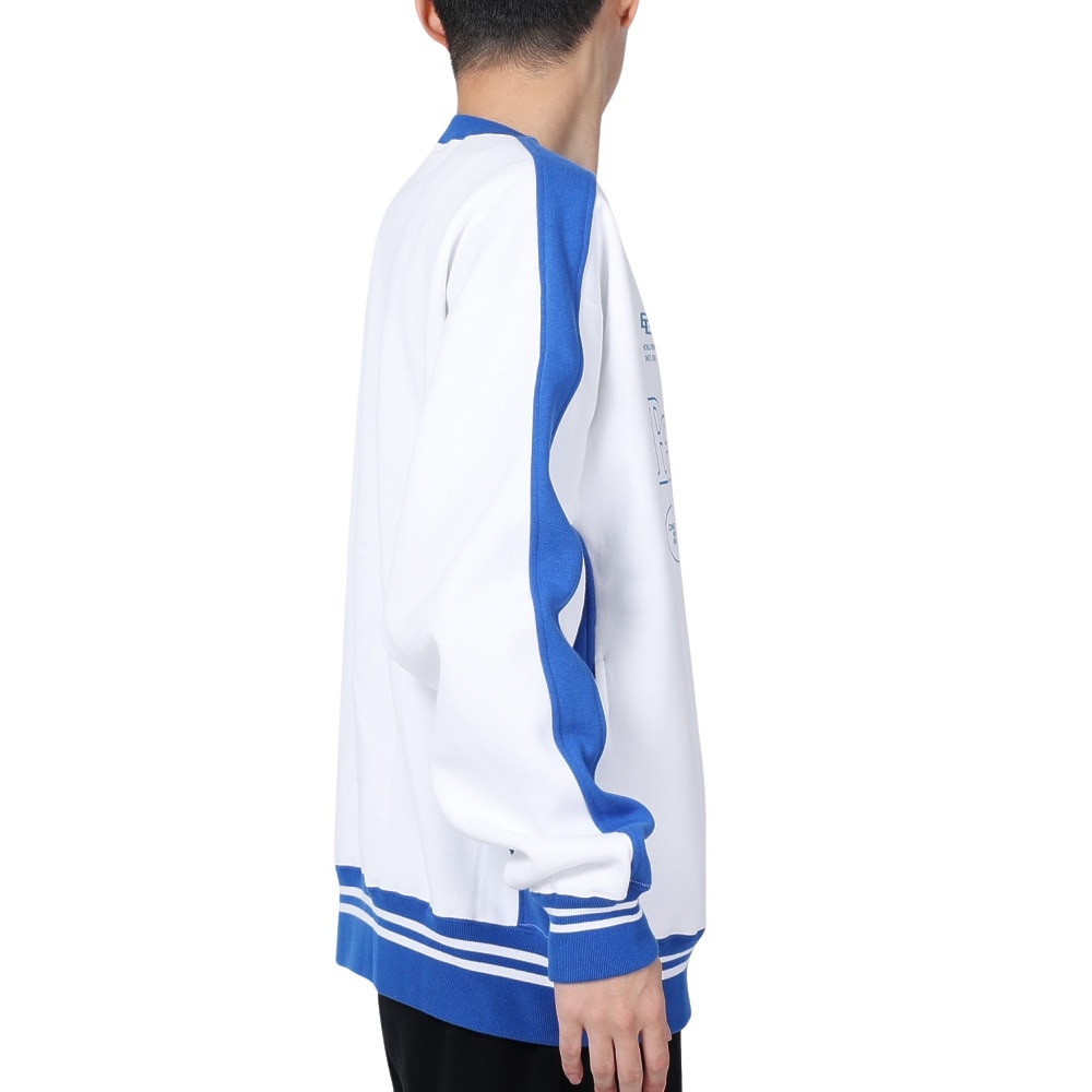 ベンデイビス（BEN DAVIS）（メンズ）プラクティス クルーネック スウェット 24380009-07WHT