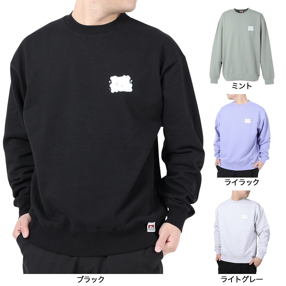 ベンデイビス（BEN DAVIS）（メンズ）WASHING A CAR クルーネック スウェット 24380014-76LIL