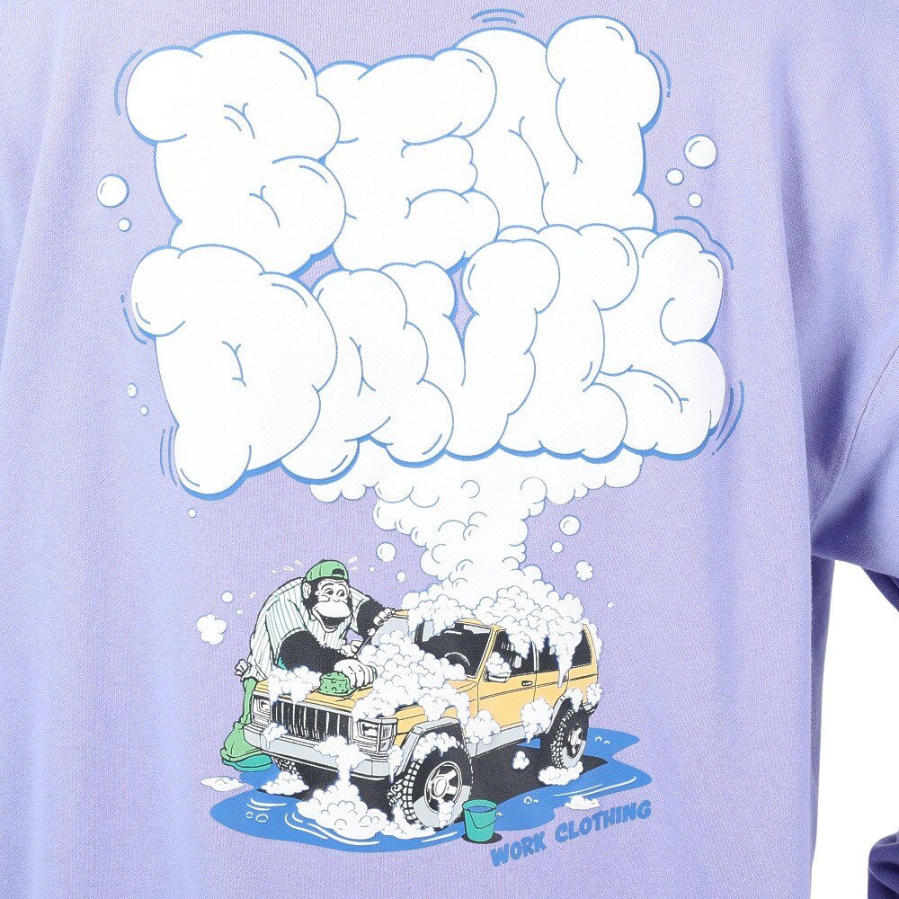 ベンデイビス（BEN DAVIS）（メンズ）WASHING A CAR クルーネック スウェット 24380014-76LIL