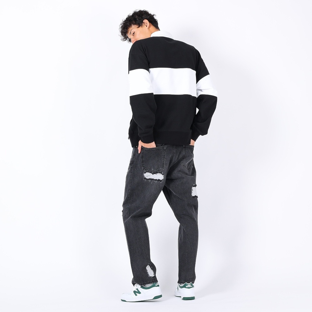 ベンデイビス（BEN DAVIS）（メンズ）RUGGERS スウェットシャツ 24380018-01BLK