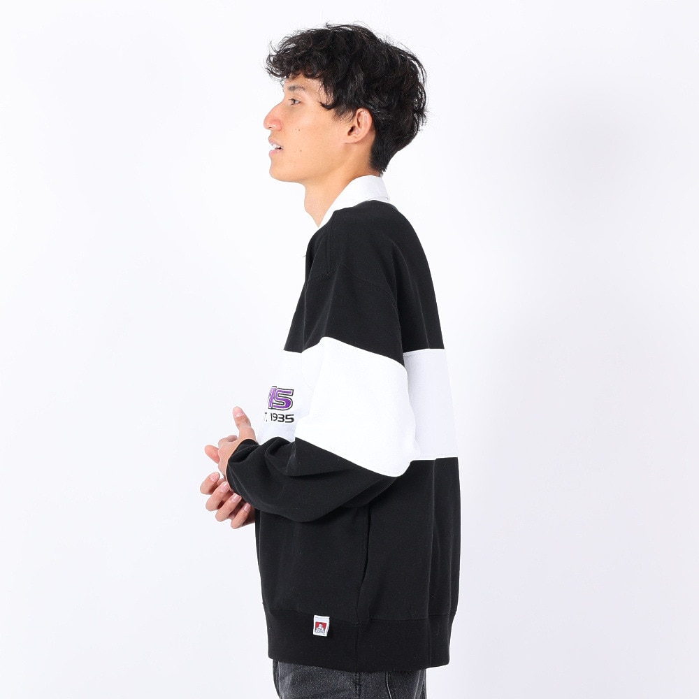 ベンデイビス（BEN DAVIS）（メンズ）RUGGERS スウェットシャツ 24380018-01BLK