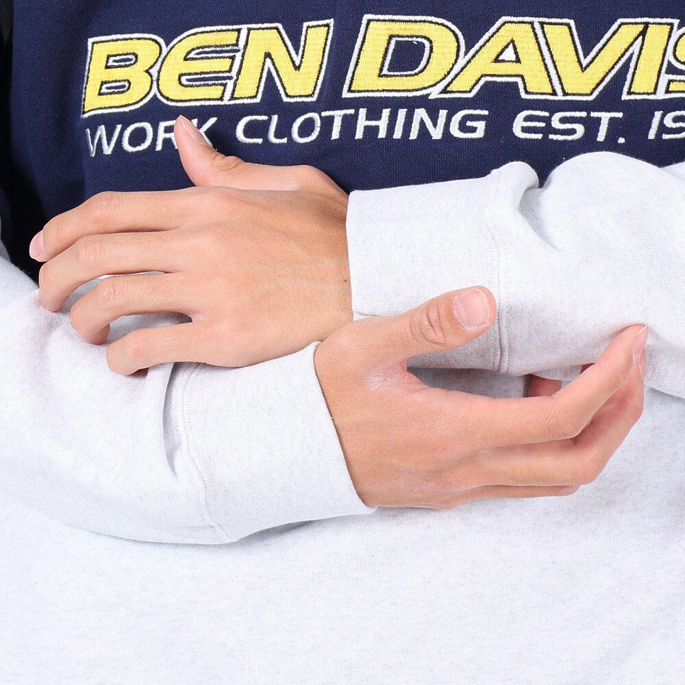 BEN DAVIS（メンズ）RUGGERS スウェットシャツ 24380018-06OAT