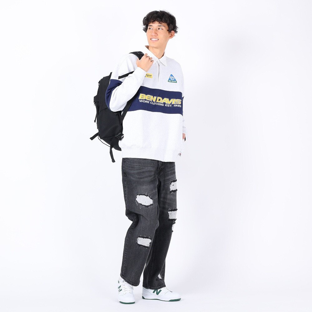 BEN DAVIS（メンズ）RUGGERS スウェットシャツ 24380018-06OAT