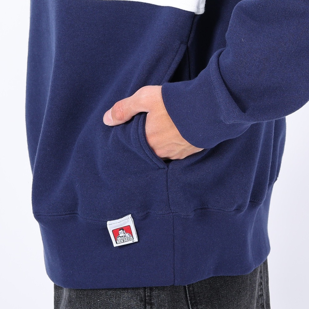ベンデイビス（BEN DAVIS）（メンズ）RUGGERS スウェットシャツ 24380018-60NAV