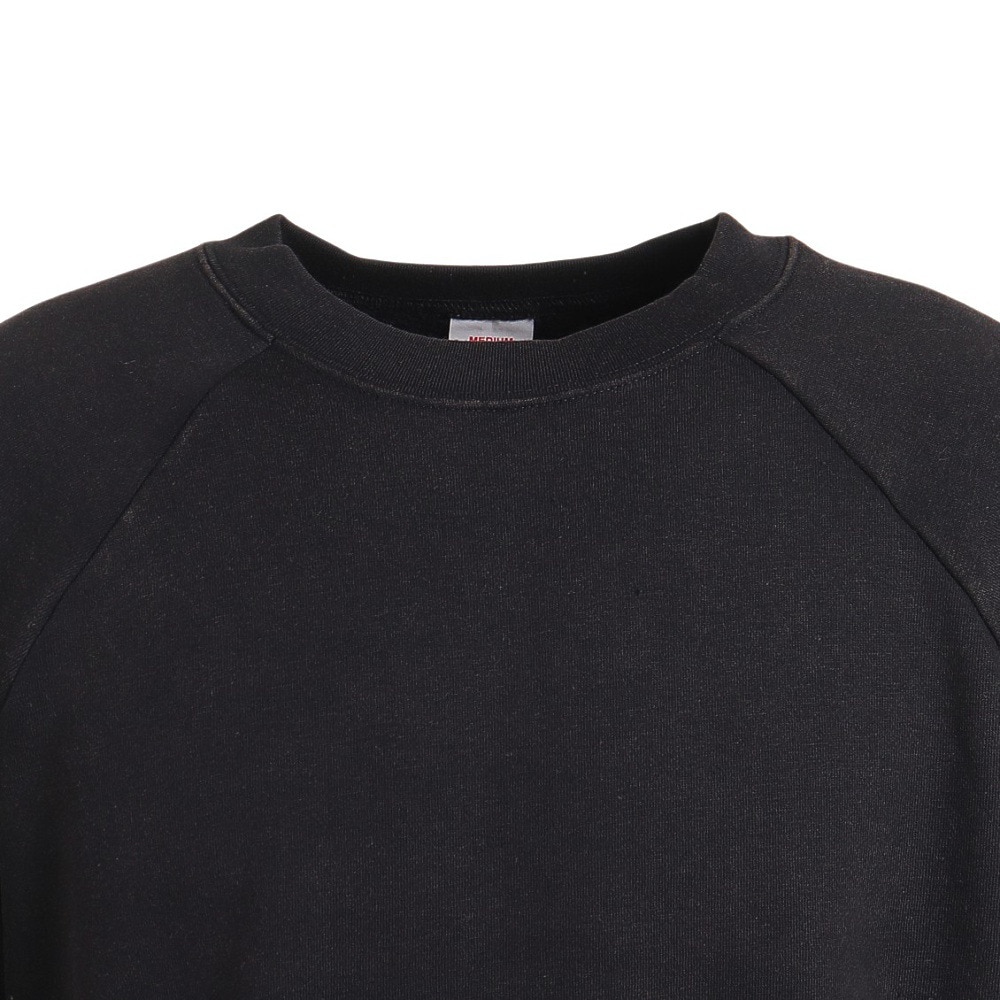 ヘルスニット（Healthknit）（メンズ）クルーネックスウェット HR2302M018 BLK