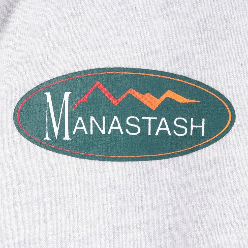マナスタッシュ（MANASTASH）（メンズ）カスケードスウェットオリジナルロゴ 792-3232012 OATMEAL