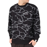 (メンズ)リチウムクルーネックスウェット 792-3232019 BLACK