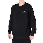 (メンズ)スウェット VV クルー RFL-23412-BLK