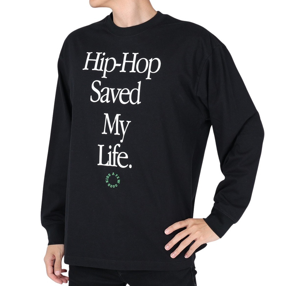 A Few Good Kids（A Few Good Kids）（メンズ）長袖Tシャツ Hip Hop Saved My Life 2322-00313-01800