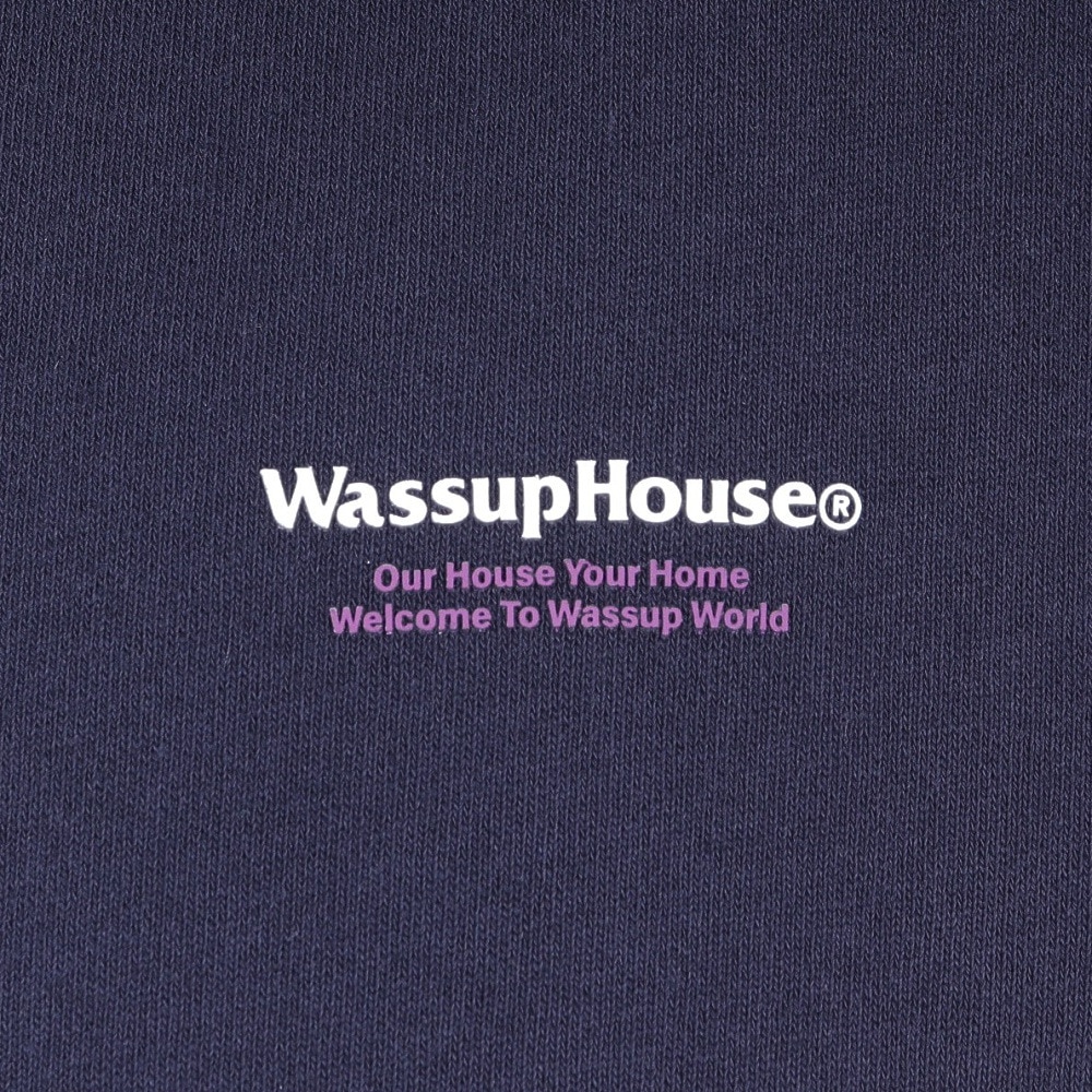 WASSUP（WASSUP）（メンズ）ハーフジップ クルーネックスウェットシャツ 2321-11113-01521