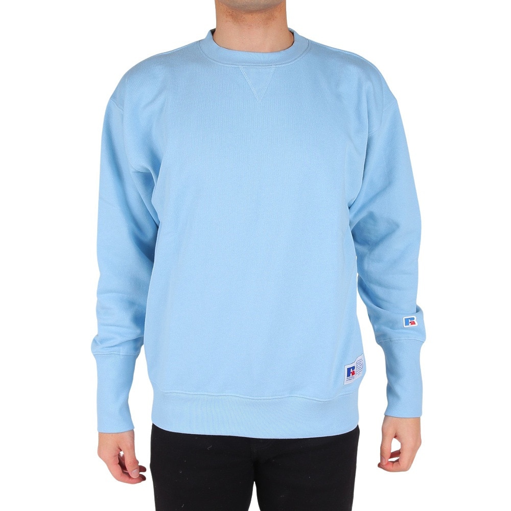 ラッセル（RUSSELL）（メンズ）T/C クルーネック スウェット RBM24ES0001 BLU