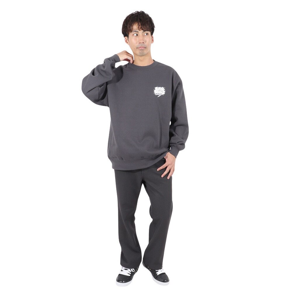 BEN DAVIS（メンズ）スモークロゴトレーナー 23780063-CHA