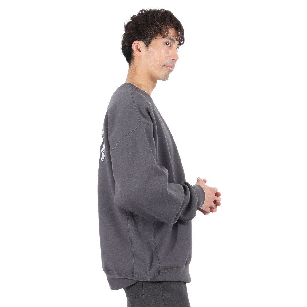 BEN DAVIS（メンズ）スモークロゴトレーナー 23780063-CHA